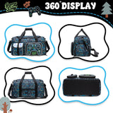 Inprof Kid’s Luggage Set 3 Piece Suitcase Set 16’’ Hardside Luggage with Spinner Wheels Girls Boys Carry on Toddler Travel Rolling Suitcase Airline Approved