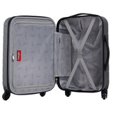 Wrangler Smart Spinner Hardside Luggage, 2 Piece Set, Dark Shadow
