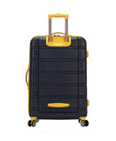 Rockland Unisex Adults Melbourne Hardside Expandable Spinner Wheel Luggage, Navy, 2-Piece Set (20/28)