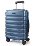 LIGHT FLIGHT Carry On Luggage 22x14x9 Airline Approved, Expandable Carry On Suitcases with Wheels, Lightweight Luggage, Durable Hard Shell 20 Inch Rolling Suit Case for Men Women Travel,Royal Blue