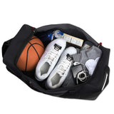 55 Liter, 24 Inch Lightweight Canvas Duffle Bags for Men & Women For Traveling, the Gym, and as Sports Equipment Bag/Organizer (Black 3)