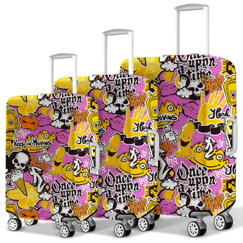 Luggage Covers for Suitcase Protector Tsa Approved Fits 18-28 Inch Luggage, Custom Baggage Cover for Travel Anti Scratch Dirt Washable