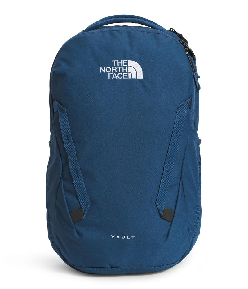 The North Face Vault Everyday Laptop Backpack - Commuter Travel Bag, Water-Repellent Finish, Spacious Compartment, Shady Blue/TNF White-NPF, One Size