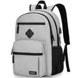 BIKROD Backpack for Men and Women, Lightweight Casual School Backpack for Teens Boys and Girls, Daily-use Travel Laptop Backpack Fits 15.6 Inch Notebook, High School Bookbag