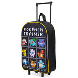 Pokemon Kids Foldable Trolley Suitcase 15”, 10.5 Litres 2 Wheels Black (S/15inch -10.5L, Black/Multi)