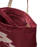 RADLEY London Bloom Responsible Small Ziptop Reusable Recycled Canvas Crook Tote Bag