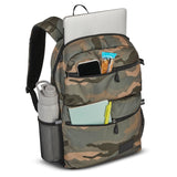 High Sierra Everclass Backpack - Travel or Work Laptop Bookbag with 360° Reflectivity, Dual Water Bottle Pockets & Fits Laptops Up To 15.6”, One Size, Natural Camo