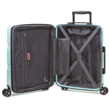 Dejuno Lumos New Generation Hardside Expandable Spinner Luggage, Lime, 3-Piece Set