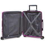 Dejuno Lumos Hardside 3-Piece Expandable Spinner Luggage Set - Orange