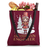 ASIC Verification Engineer Christmas Female Nutcracker Tote Bag