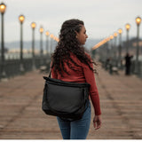 Peak Design Everyday Tote V2 15L, Black, Weatherproof Shell, Wide Top Access, FlexFold Dividers, Laptop Sleeve, Internal and External Pockets, Crossbody or Shoulder Carry, Tote Bag for Women and Men