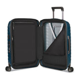 Samsonite Proxis Hardside Expandable Luggage with Spinners, Global Carry-On Spinner, PETROL BLUE