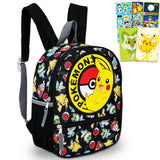 Pokemon Mini Backpack Set - Bundle with 12