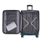 Samsonite Ascella 4 Medium Checked Luggage - Cerulean Blue