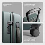 Bellroy Transit Carry-On (41L carry-on luggage, with hard shell and removable packing cells) - Black