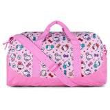 Hello Kitty Duffle Bag, 16” Travel Sleepover Bag for Girls, Weekender Bag, Pink Dance Bag