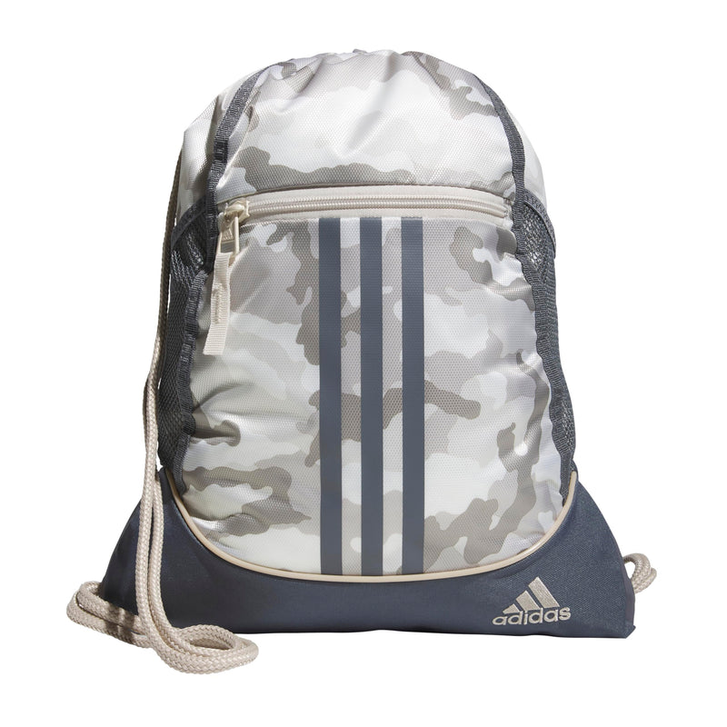 adidas Alliance Sackpack – Drawstring Backpack for Sports, Small Gym Bag