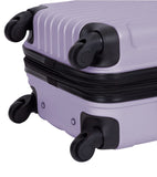 Travelers Club Midtown Hardside 4-Piece Luggage Travel Set, Lilac