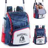 VIGEGARI Kids Baseball Bag for Boys 8-12 - Baseball Backpack for Boys 5-8 - Girls Softball Bag - Youth Baseball Bag for T-Ball, Softball Equipment, Baseball Gear, Bat Bag for Boys, Girls