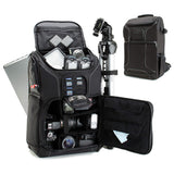 Professional Camera Backpack DSLR Photo Bag with Comfort Strap Design , Laptop , Tripod Holder , Lens and Accessory Storage for Canon EOS Rebel T5 , T5i , T6i and More Full-Sized Digital SLR Cameras