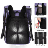 Backpack Coolers Insulated Leak Proof 30 Cans with Reusable Ice Packs, 2 Insulated Compartments Cooler Bags Portable Lightweight Beach Travel Camping Lunch Backpack for Men and Women