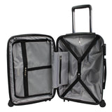 World Traveler Dejuno Wave Marble 3-Piece Expandable Spinner Luggage Set