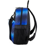 FUEL Backpack with Lunch Box Combo – 18.5 Inches Two Compartment Water Resistant Durable Adjustable Straps with Side Water Bottle Pockets 2 in 1 Set – Blue Ombre