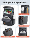 TOURIT Cooler Backpack Insulated 30 Cans, Lightweight Leak Proof Travel Cooler Bag, Soft Waterproof Backpack Cooler for Men Women, Camping Hiking Beach Travel Picnic