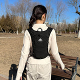 Azarxis Hydration Pack Water Backpack Running Vest 7L Lightweight for Women Men Hiking Biking Jogging Trail Race Cycling (Black - Only Running Vest)