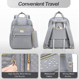Tealari Laptop Backpack for Women,15.6 Inch Laptop Backpack for Work,Water Resistant Travel Backpack,College Bookbag with Wallet