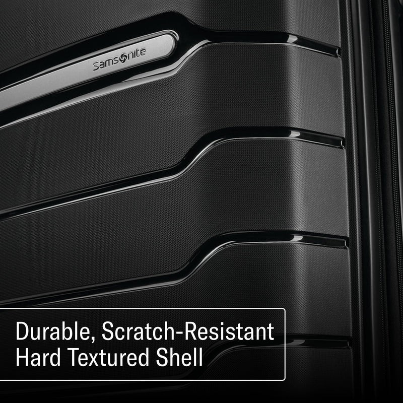 Samsonite Freeform Hardside Carry-On Luggage with Spinner Wheels - Hardshell Suitcase - TSA, Airline-Approved - Expandable Hard Shell, Smooth Rolling Wheels for Lightweight Travel - Powder Blue