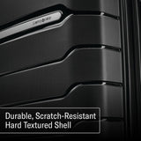 Samsonite Freeform Hardside Carry-On Luggage with Spinner Wheels - Hardshell Suitcase - TSA, Airline-Approved - Expandable Hard Shell, Smooth Rolling Wheels for Lightweight Travel - Powder Blue