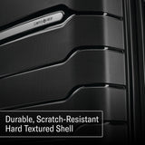 Samsonite Freeform Hardside Carry-On Luggage with Spinner Wheels - Hardshell Suitcase - TSA, Airline-Approved - Expandable Hard Shell, Smooth Rolling Wheels for Lightweight Travel - Navy