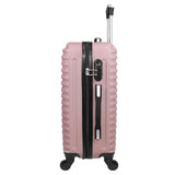 Dejuno Craft Hardside 3-Piece Lightweight Spinner Luggage Set - Blush
