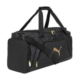 PUMA Accelerator Duffel Bag, Black/Gold, OS