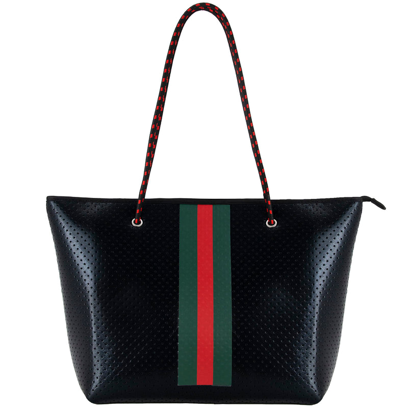 QOGiR Neoprene Multipurpose Beach Bag Tote with Inner Zipper Pocket …