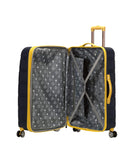 Rockland Unisex Adults Melbourne Hardside Expandable Spinner Wheel Luggage, Navy, 2-Piece Set (20/28)