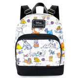 Disney Cats and Dogs Mini Backpack - 10" Exclusive Woven Small Backpack with Front Pocket | Adjusts to Fit Women, Teens, Girls, Kids
