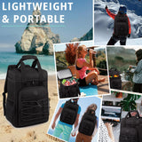 Cooler Backpack with Padded Top Handle,Lightweight Back Pack Coolers Insulated Leak Proof,Large Capacity Ice Chest for Women Men Beach Camping Picnic Fishing Hiking