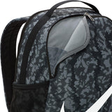 NIKE Unisex Kids Youth Brasilia Backpack - Cat Aop Fa24 Backpack (pack of 1), Black/Black/White, One Size, Young Athletes