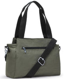 Kipling Women's Elysia Crossbody Bag, Lightweight, Multi-Compartment Magnetic Snap Pockets, Shoulder Bag