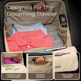 Briggs & Riley Cabin Spinner - Carry On Luggage for Travel, Suitcases with Wheels, Softside Rolling Bag for Men & Women, Fits Under Plane Seat, Interlocking Handle - Baseline Collection, Navy