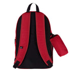Jordan Unisex Large Pack Bag 2 pc Set Backpack (Red), One Size