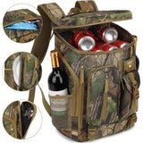TUGUAN Cooler Backpack 36 Cans Cmao Insulated Leak Proof Lightweight Lunch Backpack for men Work Portable Travel Thermal Bag Compartment Camping Hiking Beach Pincnic Tactical Cooler Backpack for Women