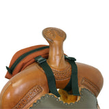 TrailMax Original Pommel Pocket Saddlebag for Western & Endurance Saddles; Cellphone Saddle Horn Bag; Saddle Bag for Horses; Trail Riding Cellphone Pommel Pocket; Rust