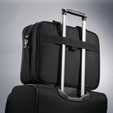 Samsonite Xenon 3.0 Gusset Check-Point Friendly Tech Locker Brief, Black, Double Gusset