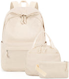 BTOOP School Backpacks for Teen Girls Bookbags Set Lightweight Kids Backpack School Bags with Lunch Box Pencil Case