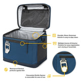 RTIC 15 Can Everyday Cooler, Soft Sided Portable Insulated Cooling for Lunch, Beach, Drink, Beverage, Travel, Camping, Picnic, for Men and Women, Navy