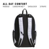 adidas Prime Backpack for Work, Travel Bag for Women and Men with Padded Compartment for Laptop