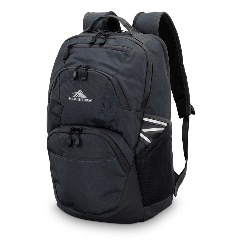 High Sierra Swoop SG Backpack, Travel or Work Laptop Bookbag with Drop Protection Pocket, and Tablet Sleeve, One Size, Mercury